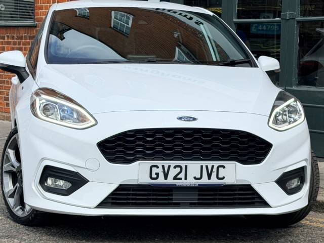 Ford Fiesta 1.0 EcoBoost Hybrid mHEV 125 ST-Line X Edition 5dr Hatchback Petrol White