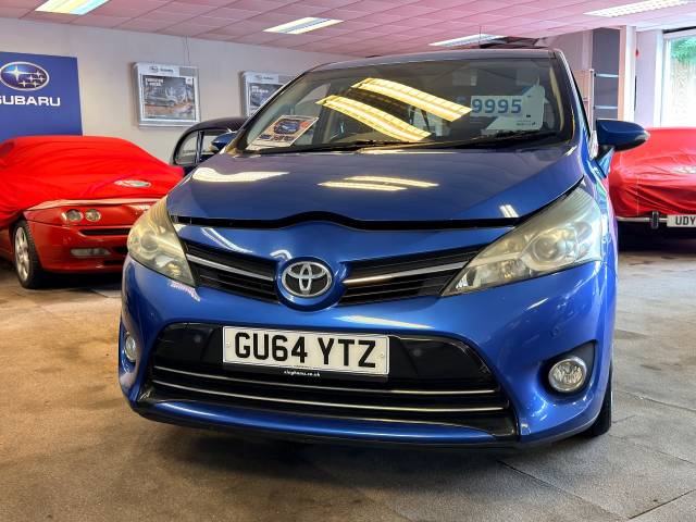 Toyota Verso 1.8 V-matic Trend 5dr M-Drive S 7 seater MPV Petrol Blue